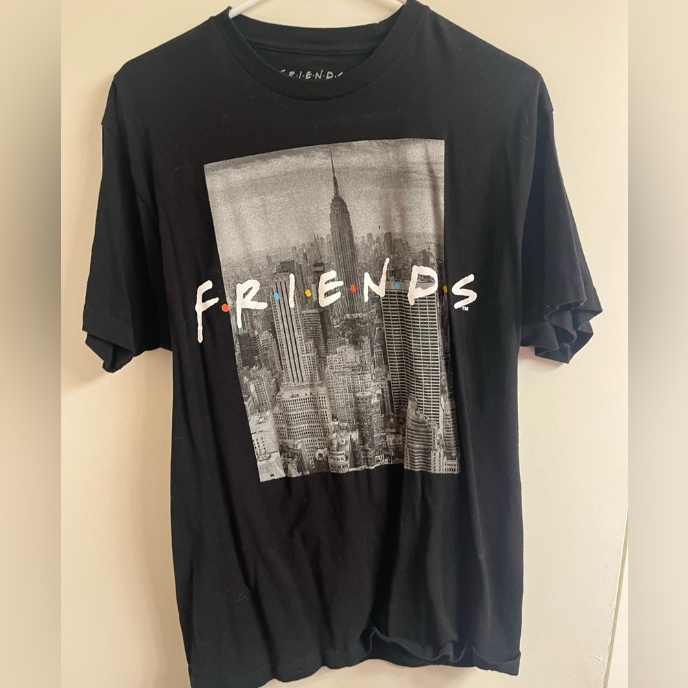Friends Black Graphic T-Shirt